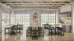 Urban Loft Table With 42" Top -Office Furniture Sales Shop 1164 CT4200 with tables 83638.1511281829