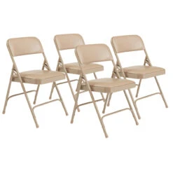 1200 Series Premium Vinyl Upholstered Steel Folding Chair, Carton Of 4 -Office Furniture Sales Shop 1201 00 37472.1659461131
