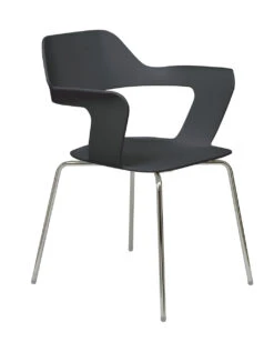 Julep Side Stacker -Office Furniture Sales Shop 1204 Julep Black 04906.1510772032