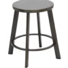 Metro Metal Stool With Wood Or Steel Seat 18"