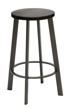 Metro Metal Stool With Wood Or Steel Seat Counter Height -Office Furniture Sales Shop 1321 metro counter espresso 03349.1526563321