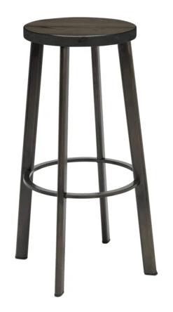 Metro Metal Stool With Wood Or Steel Seat Bar Height 9 Metro Metal Stool With Wood Or Steel Seat Bar Height -Office Furniture Sales Shop 1322 metro stool BN 09679.1526564212