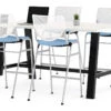 Fuse Rectangular Table With Laminate Top And Bar Height Base -Office Furniture Sales Shop 1326 T3672 41 D354 48062.1544716963