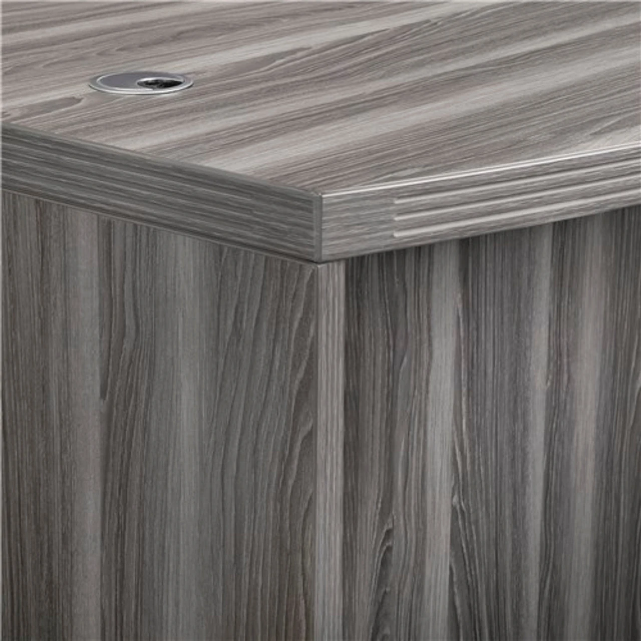 Aberdeen® Series 72” Bow Front Desk 6 Aberdeen® Series 72” Bow Front Desk - Image 4