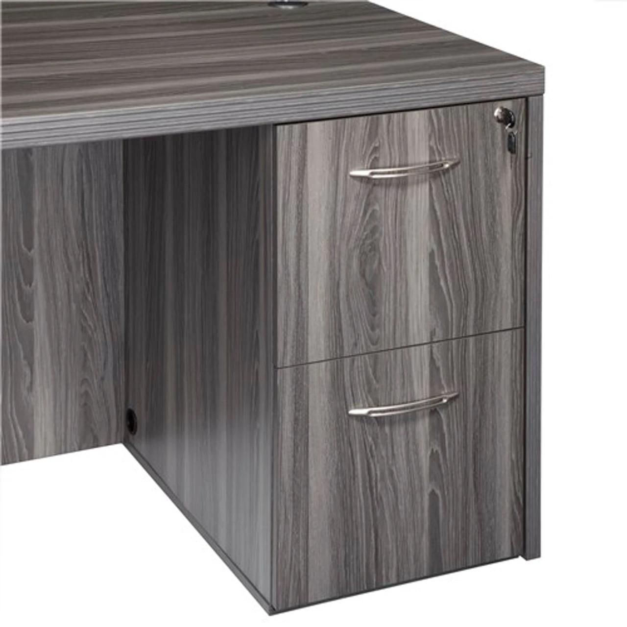 Aberdeen® Series 72” Bow Front Desk 7 Aberdeen® Series 72” Bow Front Desk - Image 5
