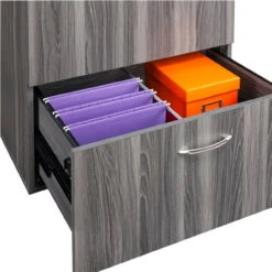 Aberdeen® Series Freestanding Lateral File -Office Furniture Sales Shop 17567 AFLF36LGS FrontAngleOpen 06972.1635958010