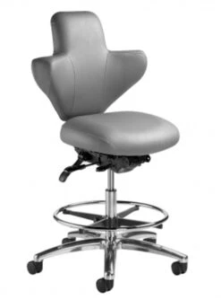 Surgeon Console Stool -Office Furniture Sales Shop 1864DS 45 Grey Office Chair 12116.1467746350