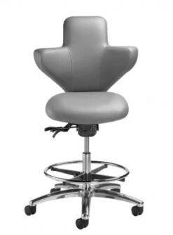 Surgeon Console Stool -Office Furniture Sales Shop 1864DS Front Grey Office Chair 73102.1467746350