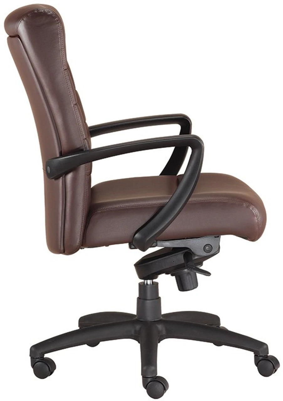 Manchester Mid-Back Leather Executive Chair 3 Manchester Mid-Back Leather Executive Chair