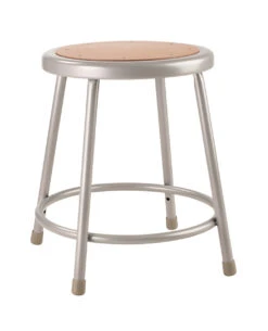 6200 Series 18" Heavy Duty Steel Stool, Carton Of 2