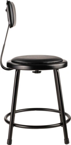 6400 Series 18" Heavy Duty Vinyl Padded Steel Stool, Carton Of 2 -Office Furniture Sales Shop 6418B 10 3 46975.1659643030