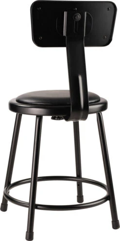6400 Series 18" Heavy Duty Vinyl Padded Steel Stool, Carton Of 2 -Office Furniture Sales Shop 6418B 10 4 10625.1659643031