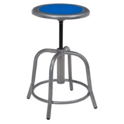 6800 Series 18-24" Height Adjustable Swivel Stool With Steel Seat -Office Furniture Sales Shop 6825 02 02 34626.1659648564