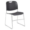 8500 Series Ultra Compact Plastic Stack Chair, Carton Of 4