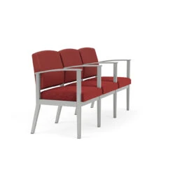 Amherst Steel 3 Seat Sofa With Center Arms -Office Furniture Sales Shop AS3103 2 84023.1674144670