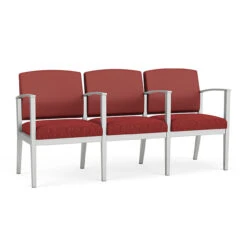 Amherst Steel 3 Seat Sofa With Center Arms -Office Furniture Sales Shop AS3103 67297.1674144640