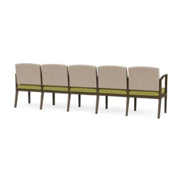 Amherst Steel 5 Seat Sofa With Center Arms -Office Furniture Sales Shop AS5103 3 92210.1674159928