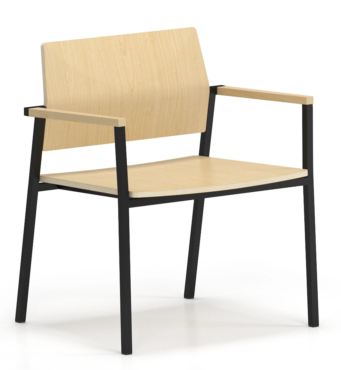 Avon Oversized Guest/Reception Chair With Laminate Back And Seat 4 Avon Oversized Guest/Reception Chair With Laminate Back And Seat - Image 2