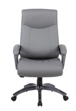Executive Leather Swivel Chair -Office Furniture Sales Shop B8661 GY FV 32749.1500988430