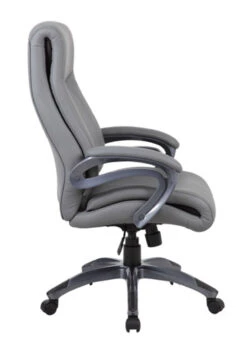 Executive Leather Swivel Chair -Office Furniture Sales Shop B8661 GY RV 29873.1500988443