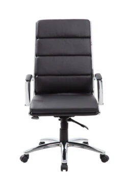 Leatherette Upholstered Executive Chair -Office Furniture Sales Shop B9471 BK FV 29868.1455741293