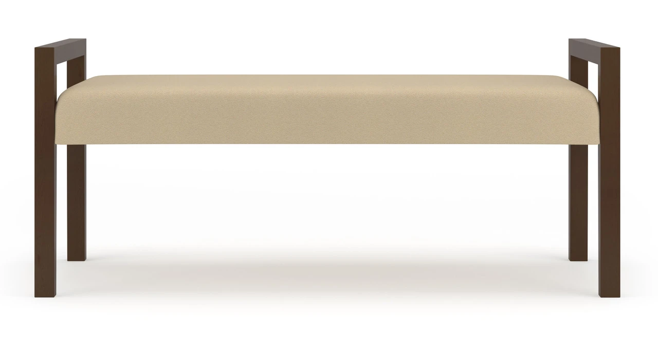 Brooklyn Wood Two Seat Bench 3 Brooklyn Wood Two Seat Bench