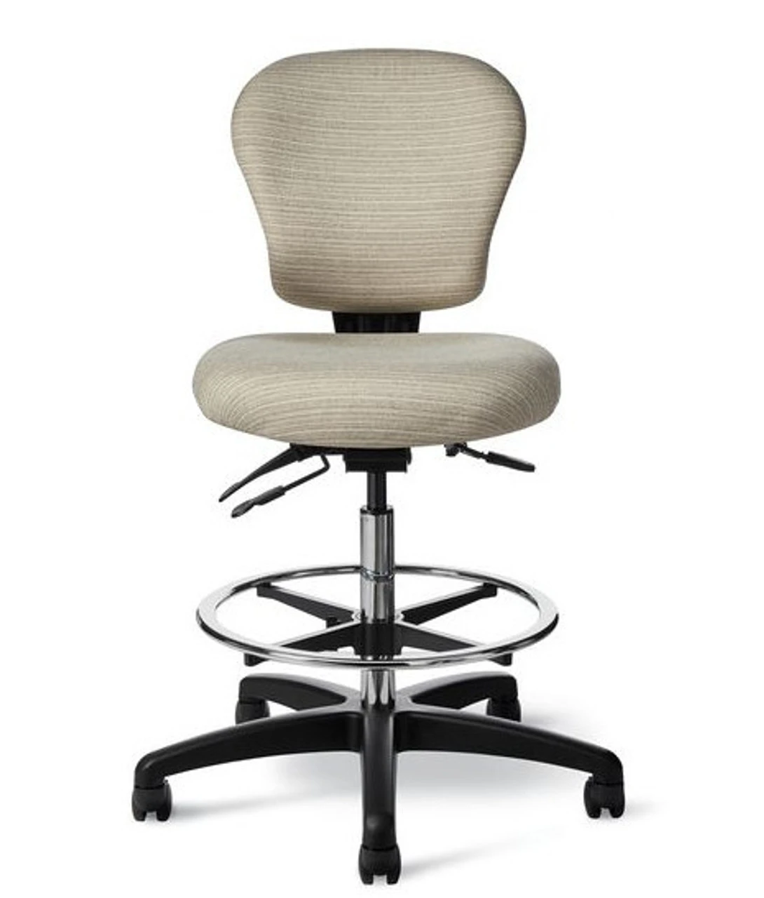 Classic Vinyl Healthcare Stool With Seat Slider 3 Classic Vinyl Healthcare Stool With Seat Slider