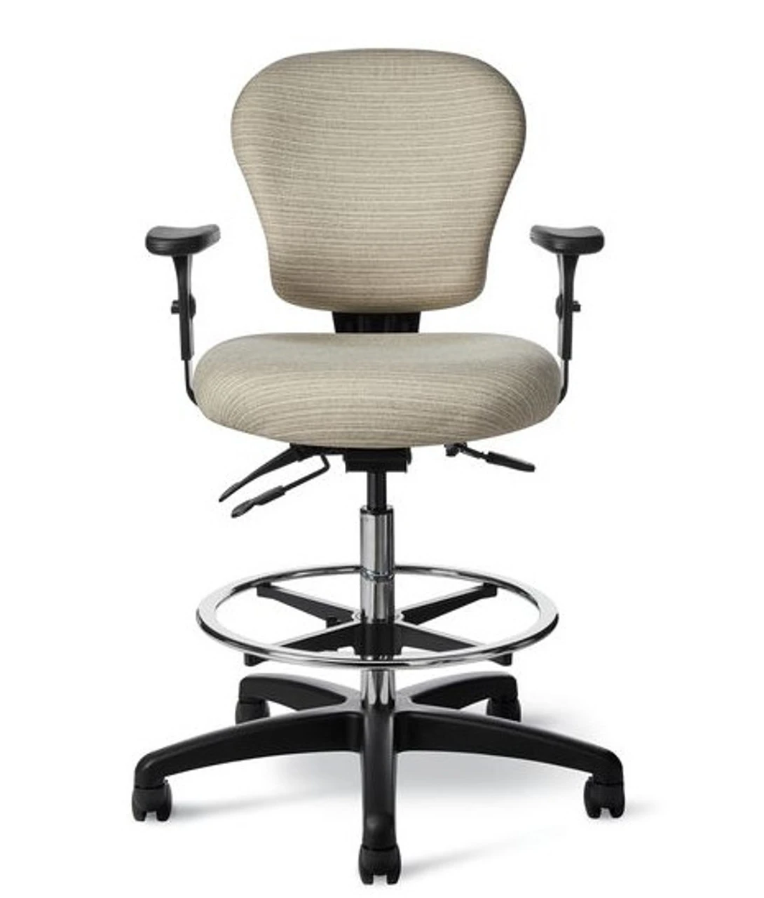 Classic Vinyl Healthcare Stool With Seat Slider 6 Classic Vinyl Healthcare Stool With Seat Slider - Image 4