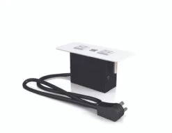 Aberdeen Laminate Surface 12' Boat Shaped Conference Table -Office Furniture Sales Shop Cove LJ Corded Isolated White 89023.1531847260