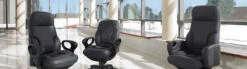 Global Concorde Executive 24 Hour High Back Synchro Tilter W/ Deep Seat, Quick Ship -Office Furniture Sales Shop DF 2424 2425 2409 D541 891C 61329.1654537878