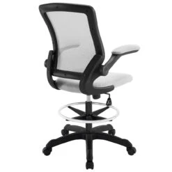 Turn Series Flip Arm Ergonomic Stool -Office Furniture Sales Shop EEI 1423 GRY 3 54684.1446571149