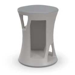 Hierarchy Flipz Active Stool -Office Furniture Sales Shop Flipz Stool Front Angle Convex Side Up Hierarchy Gray 50423.1636657061.1280.1280 10991.1664313264