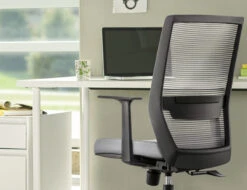 Vektor Midback Tasker 15 Vektor Midback Tasker -Office Furniture Sales Shop Friant Vektor Grey Back 60308.1687269239