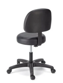 Cramer Fusion Round Med Tech Lab Stool W/ Back -Office Furniture Sales Shop FusionRRoundStool Back Desk2s.max 600x600 39305.1620914417