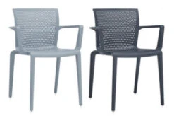 Global Spyker Indoor Outdoor Stacking Chair / Carton Of 4