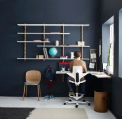 HAG Capisco Puls 8020 Chair- Fully Upholstered Seat / 15 Day Standard Ship -Office Furniture Sales Shop HAG Capisco Puls 8010 White Footring cppt 96018.1666893559