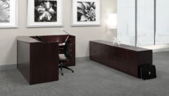 SL-O Reception Desk -Office Furniture Sales Shop Laminate Reception AML 84582.1436968304
