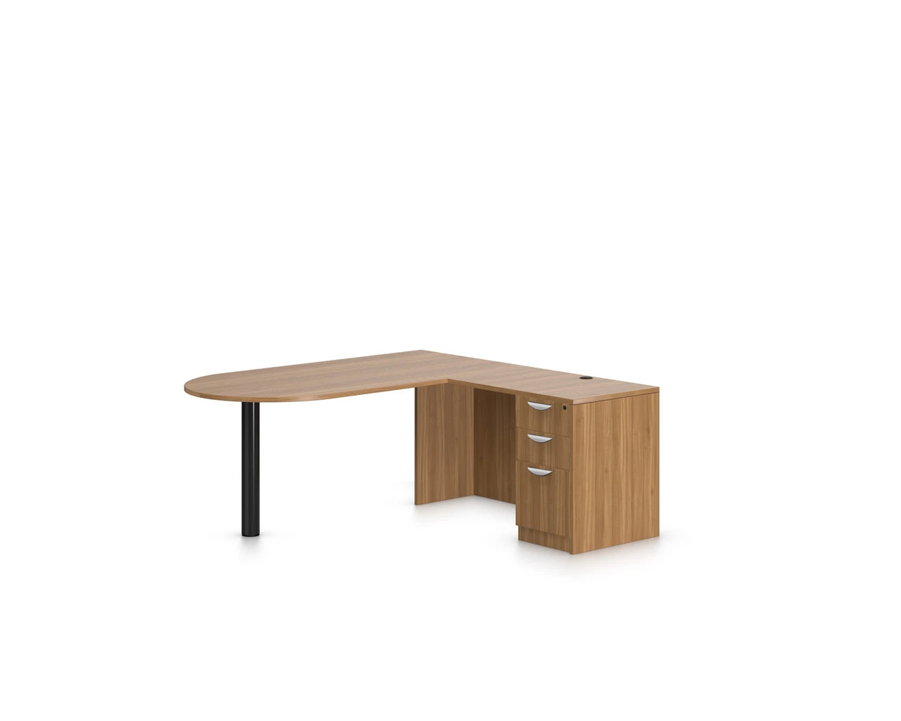OTG SL-K 71" Personal Peninsula Desk 7 OTG SL-K 71" Personal Peninsula Desk - Image 5