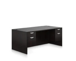 OTG Double Pedestal 60" Desk -Office Furniture Sales Shop Layout SLR AEL 37007.1436984300