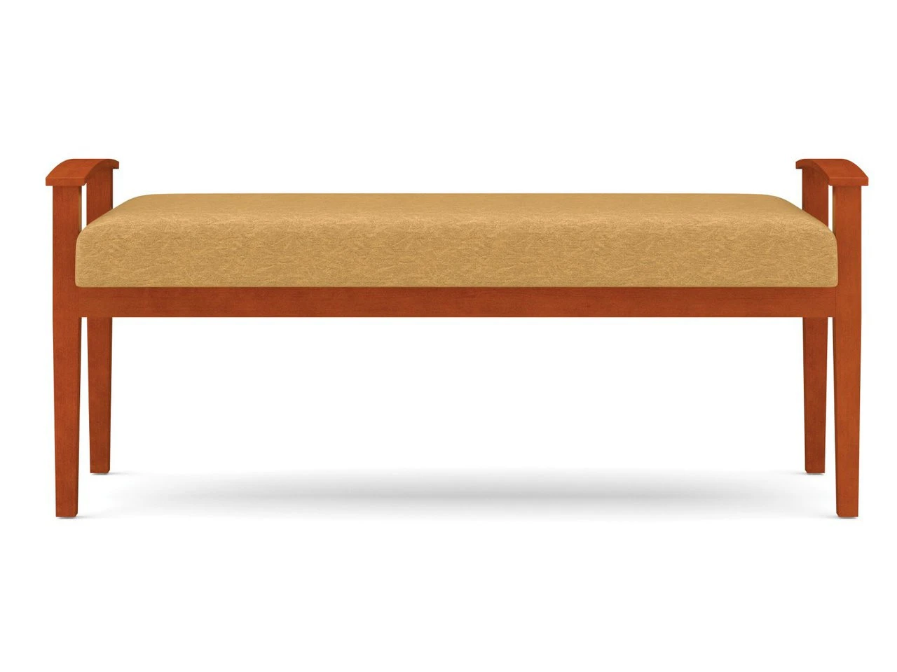 Amherst Open Arm Wood Two Seat Bench 3 Amherst Open Arm Wood Two Seat Bench