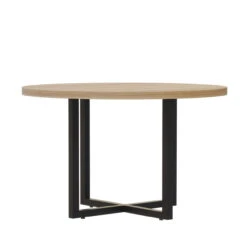 Mirella Round Laminate Conference Table -Office Furniture Sales Shop MR48RSDD MR42RSDD FrontAngle 15787.1555010316