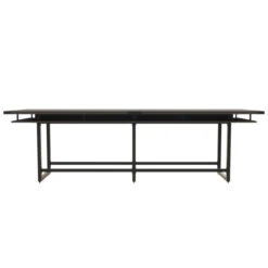 Mirella Rectangular 12' Standing Height Laminate Conference Table -Office Furniture Sales Shop MRH12STO Front 35548.1555426005