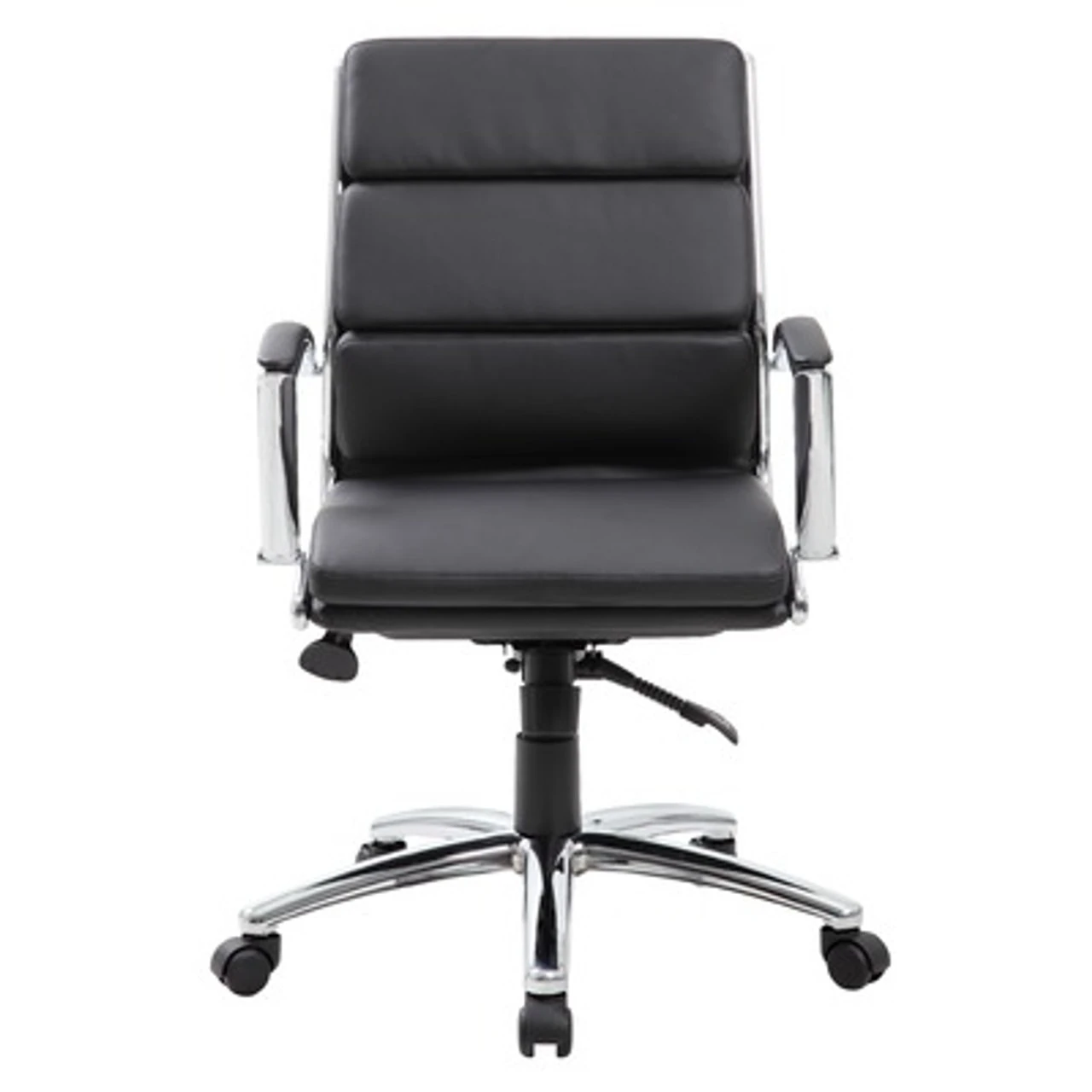 Leatherette Upholstered Mid-Back Executive Chair 7 Leatherette Upholstered Mid-Back Executive Chair - Image 5