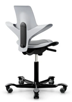 HAG Capisco Puls Partially Upholstered Saddle Chair / 5 Day Express Ship -Office Furniture Sales Shop OCUSA 8010 EXP BACK 29214.1697563053