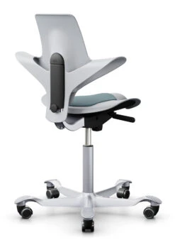 HAG Capisco Puls Partially Upholstered Saddle Chair / 15 Day Standard Ship -Office Furniture Sales Shop OCUSA 8010 STAN BACK 04900.1697561497