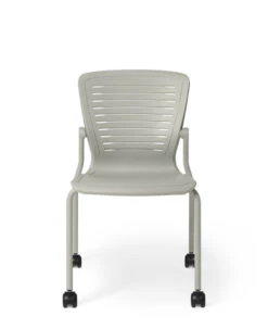 Active Guest Chair -Office Furniture Sales Shop OM5 AG Palladium grey frame w Casters 09139.1642027483