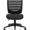 Mesh Mid Back Armless Tasker -Office Furniture Sales Shop OTG11922B JN02 Front 57608.1504811267
