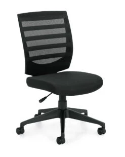 Mesh Mid Back Armless Tasker -Office Furniture Sales Shop OTG11922B JN02 Reg 68916.1504811268