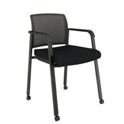 Paxton Mesh Back Guest Chair Quickship -Office Furniture Sales Shop Paxton4casters 01039.1520620902