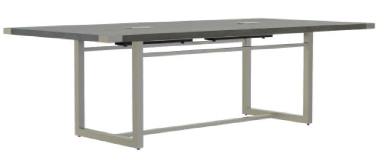 Mirella Rectangular 8' Sitting Height Laminate Conference Table 4 Mirella Rectangular 8' Sitting Height Laminate Conference Table - Image 2
